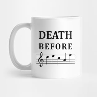 Death before decaf Mug